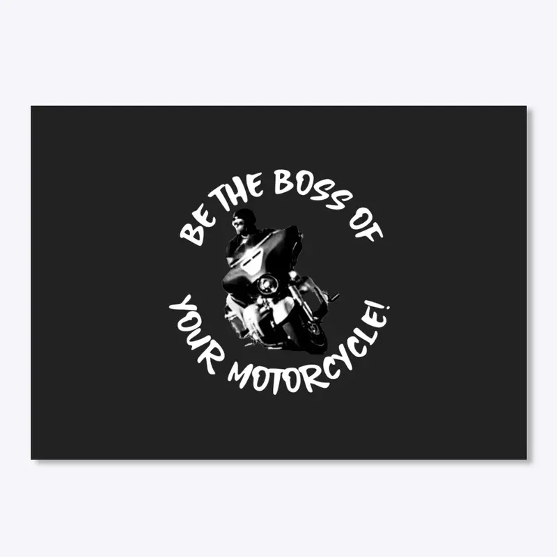 BE THE BOSS-STICKER